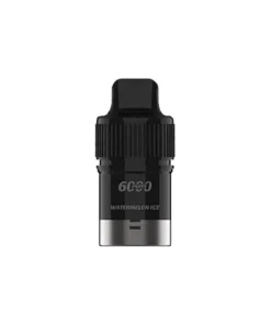A sleek black and white e-cigarette on a clean white background.