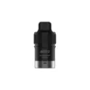 A black and white e - cigarette, also known as an iGet vape, on a white background.