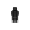 A black and white e-cigarette from iget vape on a white background.