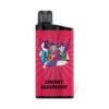 An iget vape e-liquid bottle featuring cherry blueberry flavors, showcased against a clean white background.
