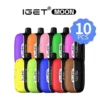 I get 10 PCS Bundles Sale IGET MOON K5000 in different colors.