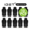 Looking for bulk, cheap 10 Pcs IGET Bar Plus Pod Only? Check out the 10 Pcs IGET Bar Plus Pod Only available at Iget Vape Australia.