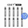 IGET Hot Bundles vape pen 10pcs.