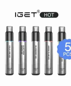 Bulk cheap IGET Hot Bundles 5 Pcs vape pen.