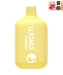 Waka Smash Banana Coconut Disposable Vape (6000 Puffs)