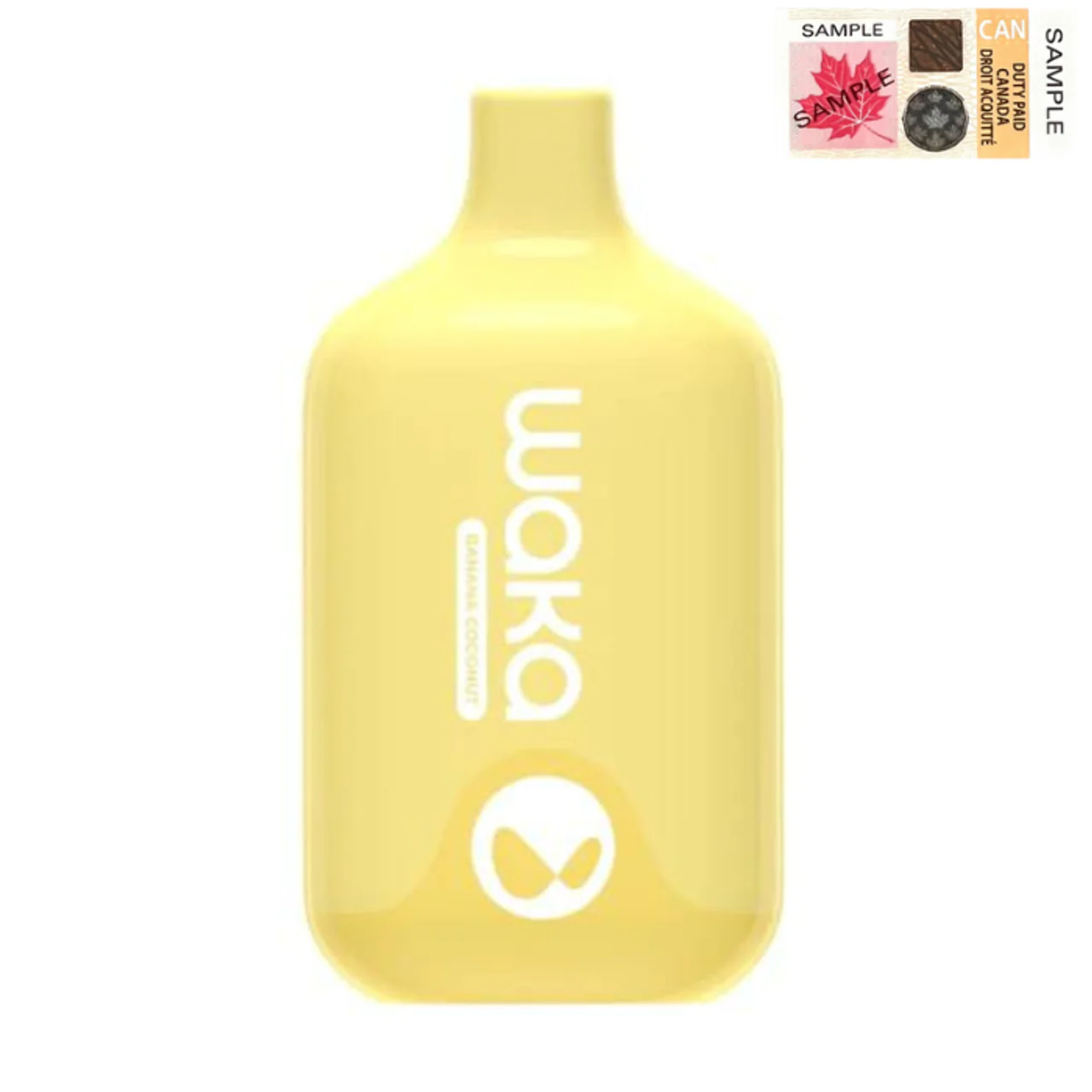 Waka Smash Banana Coconut Disposable Vape (6000 Puffs)