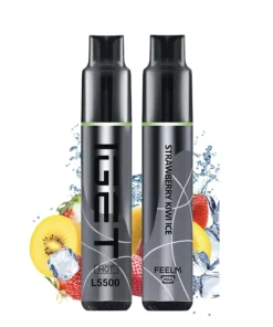 Strawberry Kiwi Ice – IGET HOT 5500 Puffs